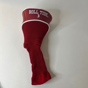 Alabama Crimson Tide Golf Headcover Roll Tide 3 Team Golf